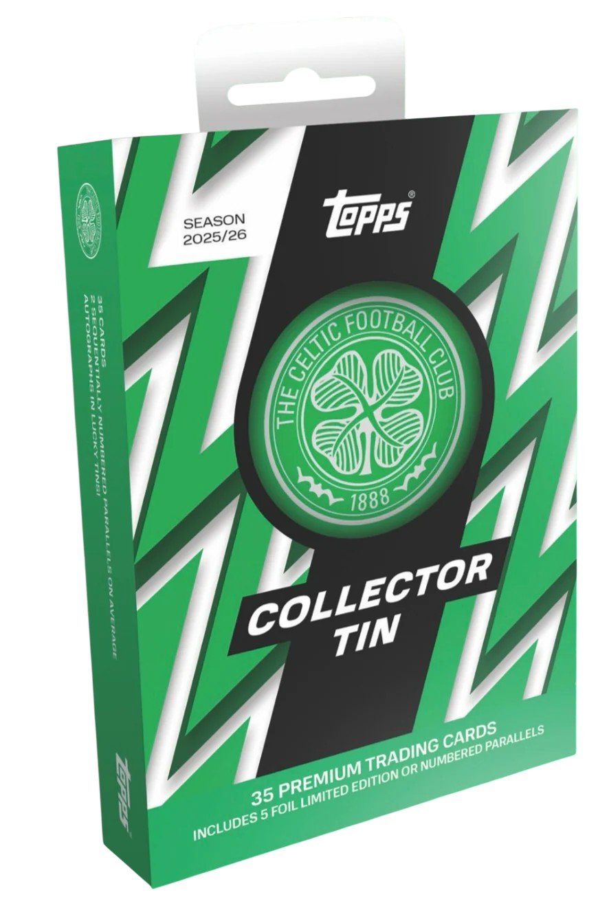 Coffret métal Topps Premier League COLLECTOR 25/26 CELTIC